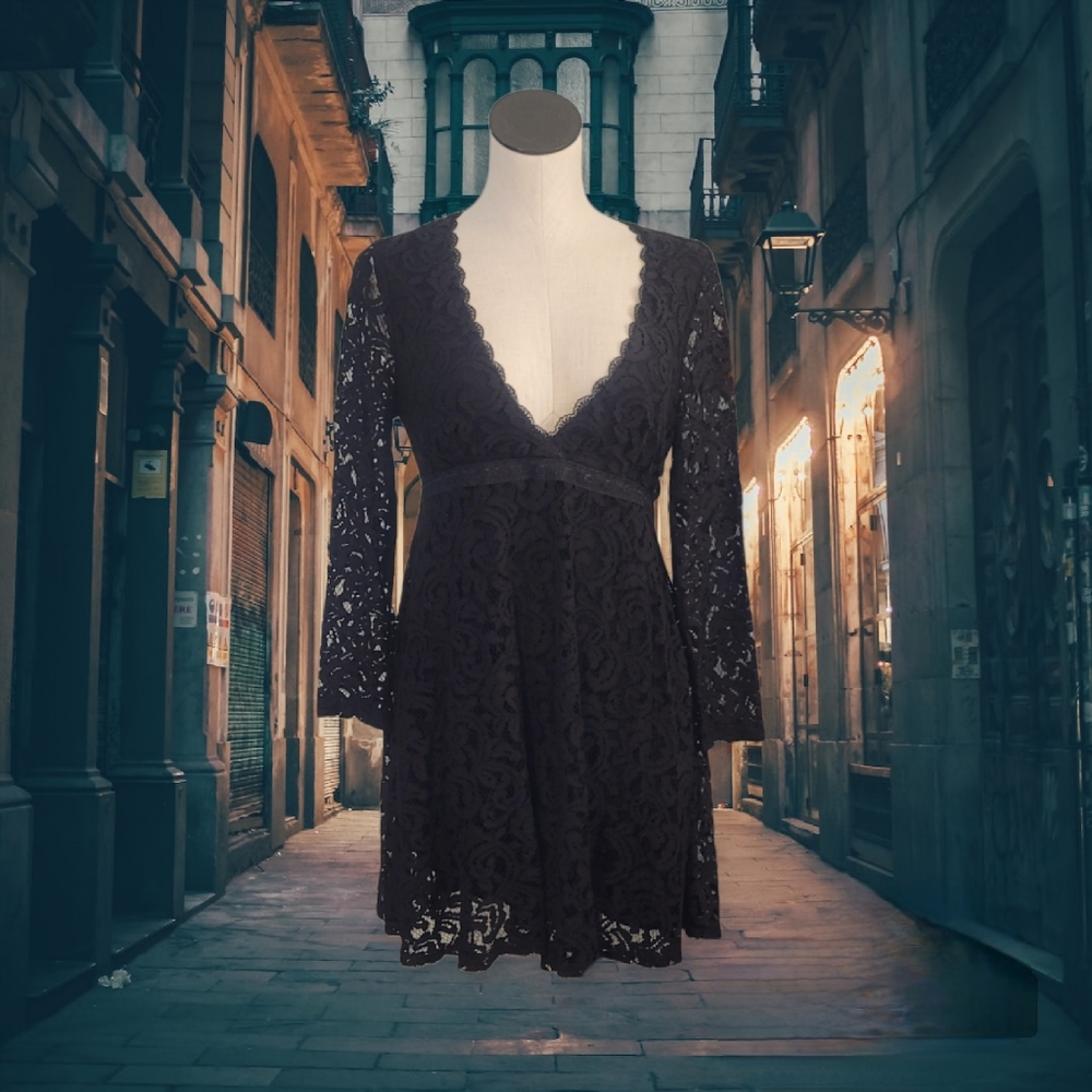 Black Lace Dress